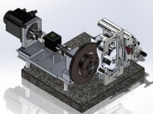 車輪制動盤拖滯力矩和DTV測試系統(tǒng)
